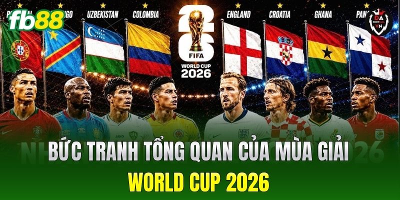 Bức tranh tổng quan của mùa giải World Cup 2026