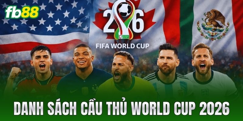 danh sach cau thu world cup 2026