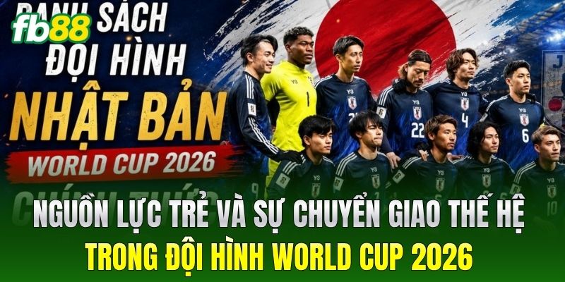 Đội Hình World Cup 2026: Cách Vận Hành Mới Nhất 4 Nguồn lực trẻ và sự chuyển giao thế hệ