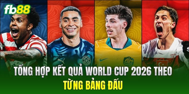 Kết Quả Trận Đấu World Cup 2026 Mới Nhất Hôm Nay 3 Tổng hợp kết quả World Cup 2026 theo từng bảng đấu