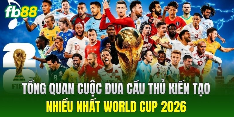 Tổng quan cuộc đua Cầu Thủ Kiến Tạo Nhiều Nhất World Cup 2026