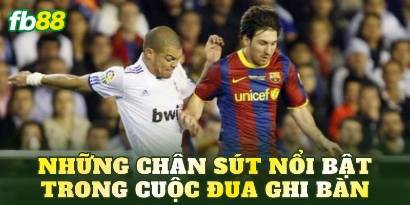 Những chân sút nổi bật trong cuộc đua ghi bàn