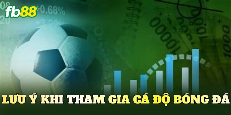 Cá Độ Bóng Đá – Cách Chơi Và Hướng Dẫn Đọc Kèo Cơ Bản 4 Lưu ý khi tham gia cá độ bóng đá
